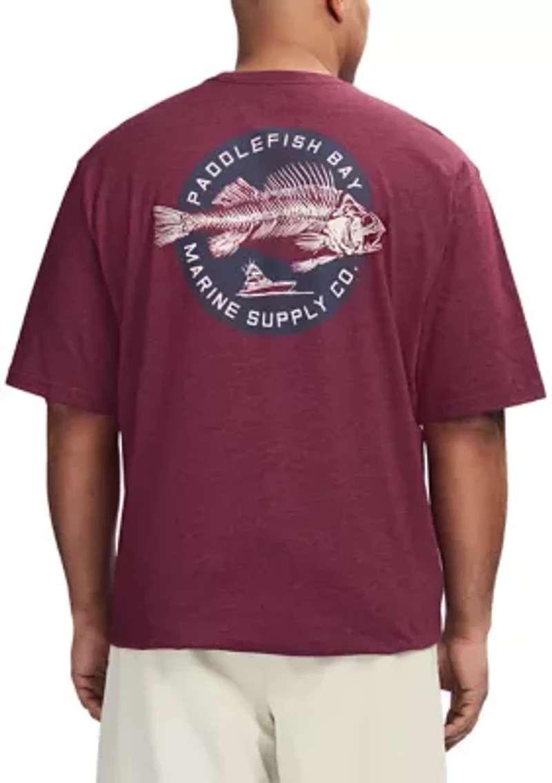 Big & Tall Short Sleeve Swingflex Micro Check Polo Shirt