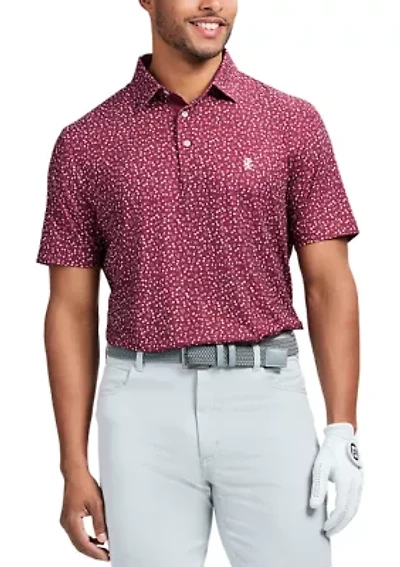 SwingFlex Elite - Fashion Print Polo Shirt