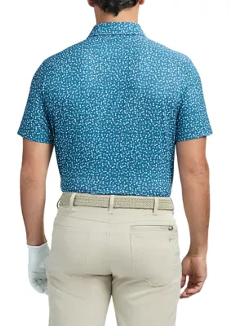 SwingFlex Elite - Fashion Print Polo Shirt