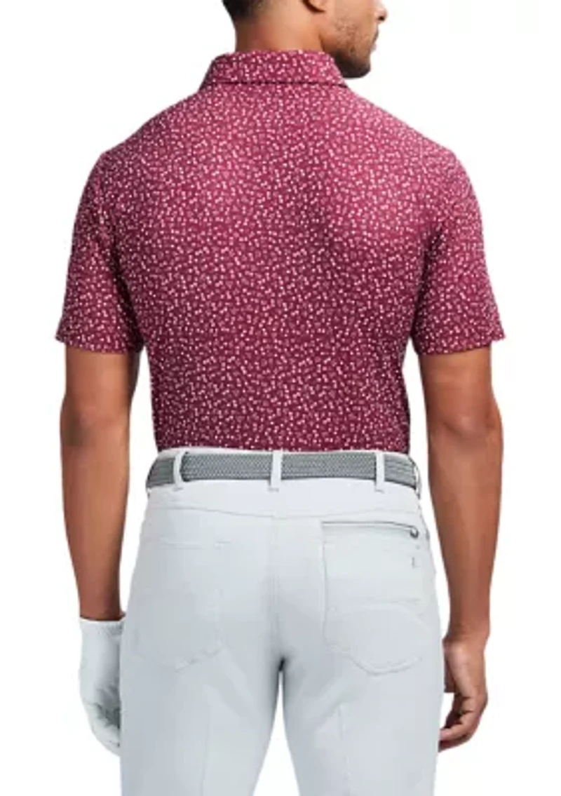 SwingFlex Elite - Fashion Print Polo Shirt