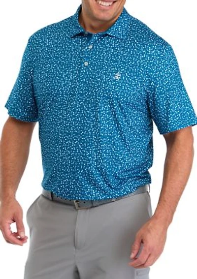 Big & Tall Swingflex Elite Fashion Prints​ Golf Polo Shirt
