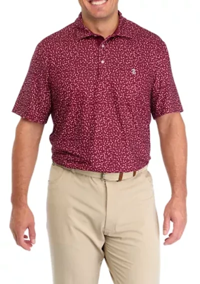 Big & Tall Swingflex Elite Fashion Prints​ Golf Polo Shirt