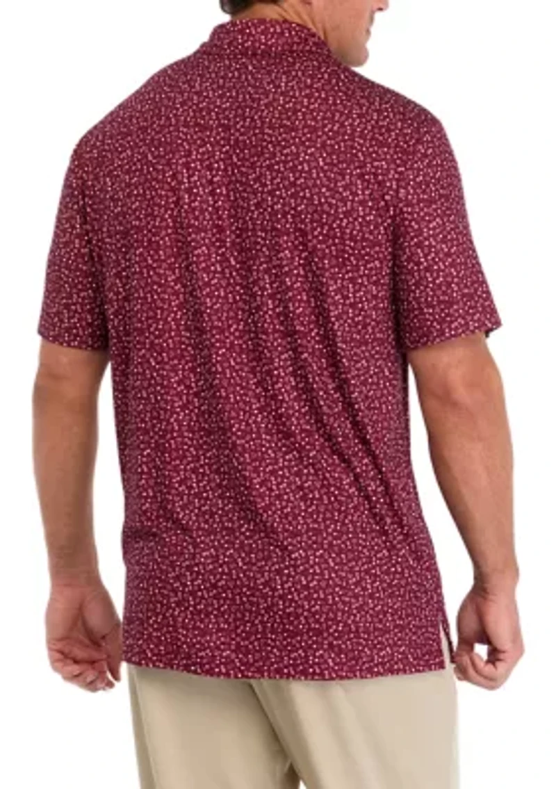 Big & Tall Swingflex Elite Fashion Prints​ Golf Polo Shirt