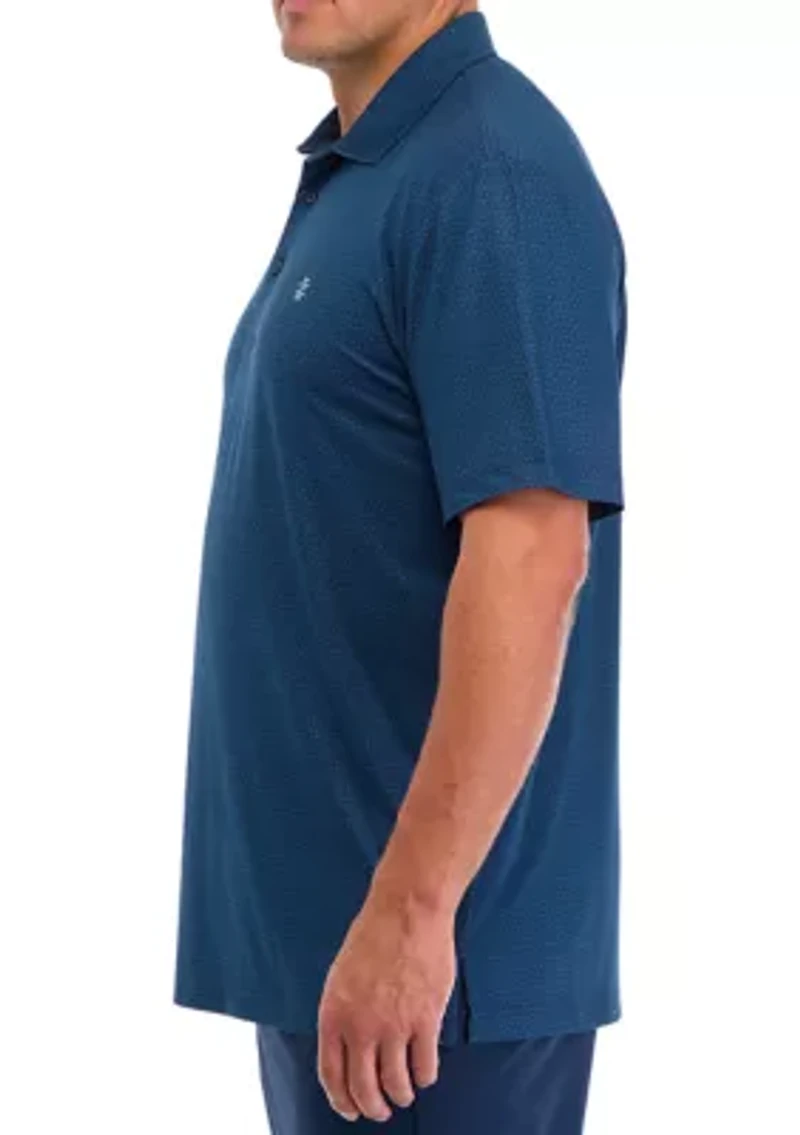 Big & Tall SWINGFLEX ELITE - Fashion Printed Polo Shirt