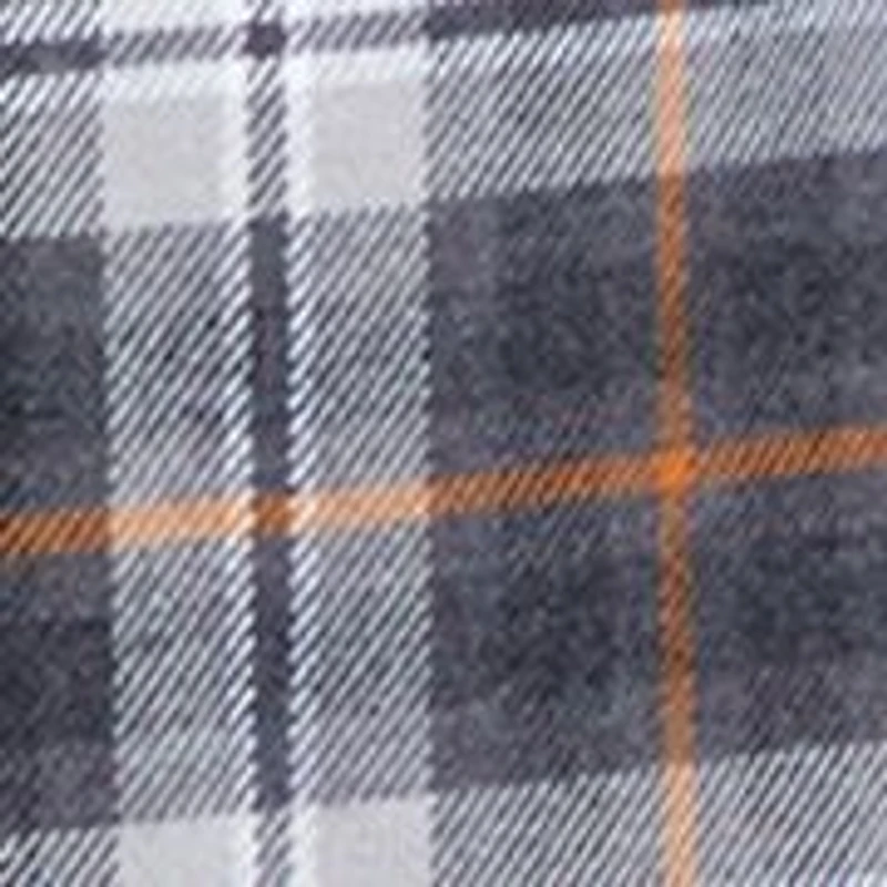 Plaid Printed Button Down Flannel Shirt