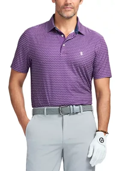 Golf Print Polo Shirt