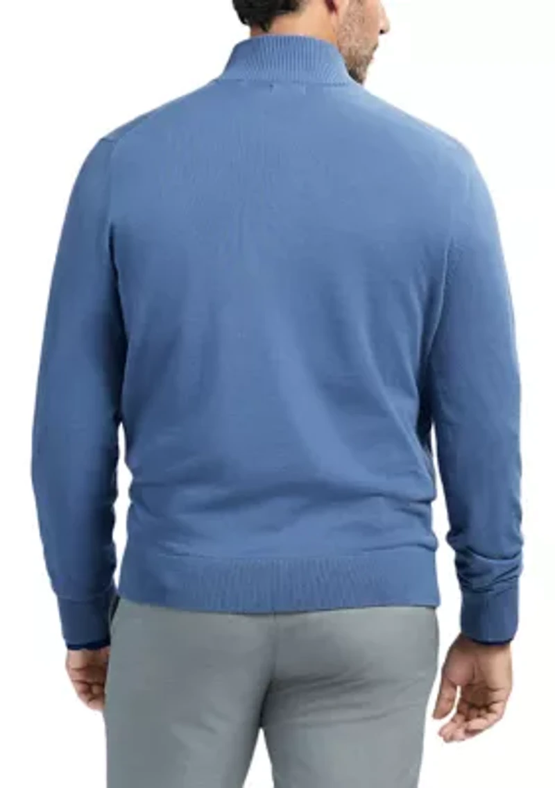Premium Essentials Jersey 1/4 Zip Sweater