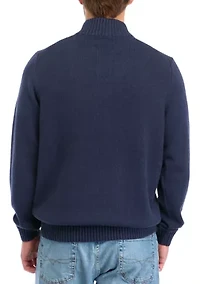 Button Mock Sweater