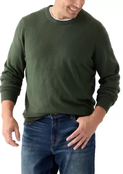 Big & Tall Soft Touch Jersey Crew Neck Sweater