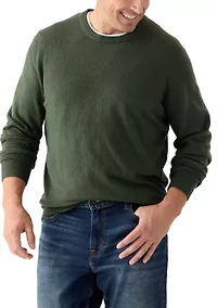 Big & Tall Soft Touch Jersey Crew Neck Sweater