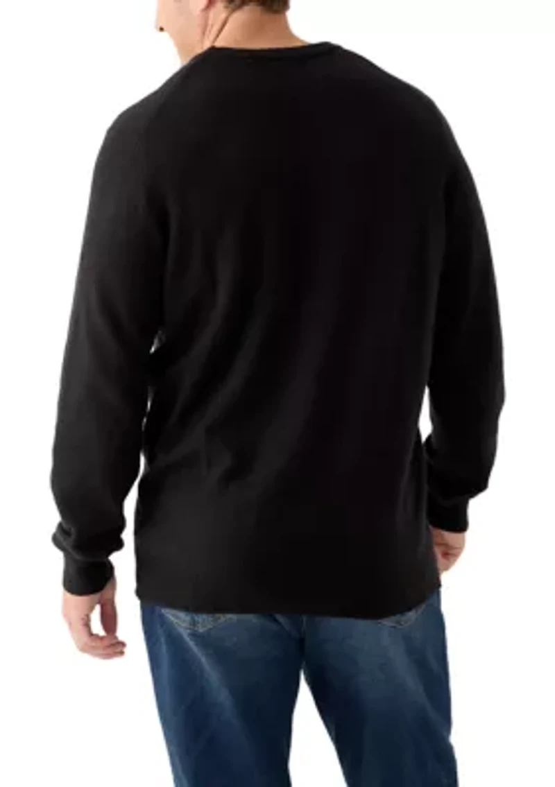 Big & Tall Soft Touch Jersey Crew Neck Sweater