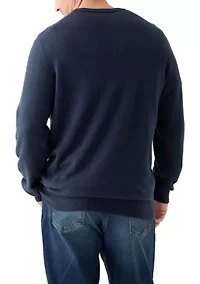 Big & Tall Soft Touch Jersey Crew Neck Sweater