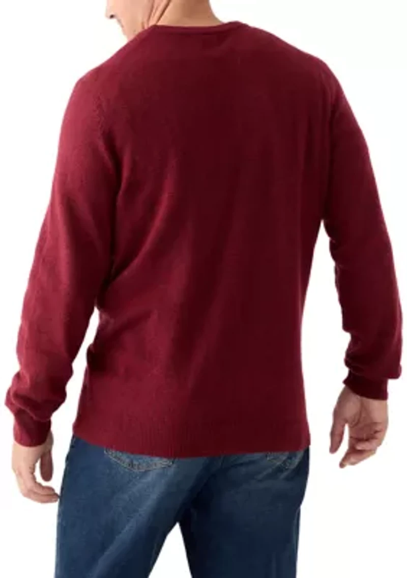 Big & Tall Soft Touch Jersey Crew Neck Sweater
