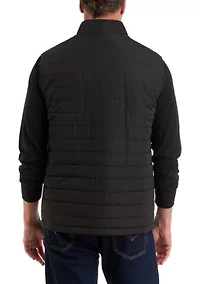 Solid Quilted Vest