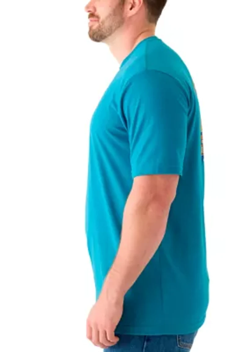 Big & Tall Short Sleeve Max Chill Flamingo Graphic T-Shirt