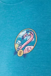 Big & Tall Short Sleeve Max Chill Flamingo Graphic T-Shirt