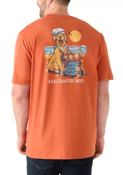 Big & Tall Sun Tail Graphic T-Shirt