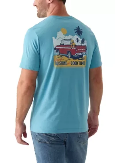 Sunshine Good Time Graphic T-Shirt