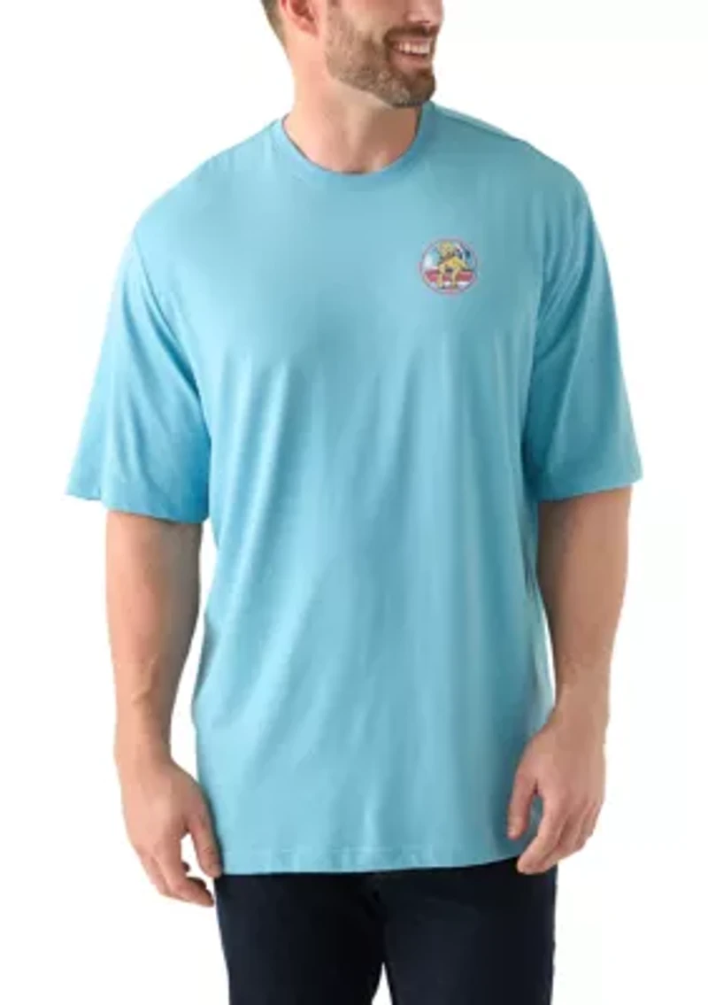 Big & Tall Sunshine Good Times Truck Graphic T-Shirt