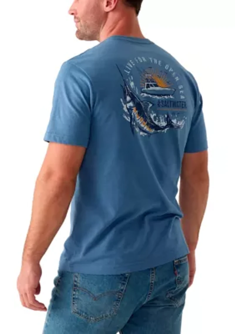 Open Sea Graphic T-Shirt