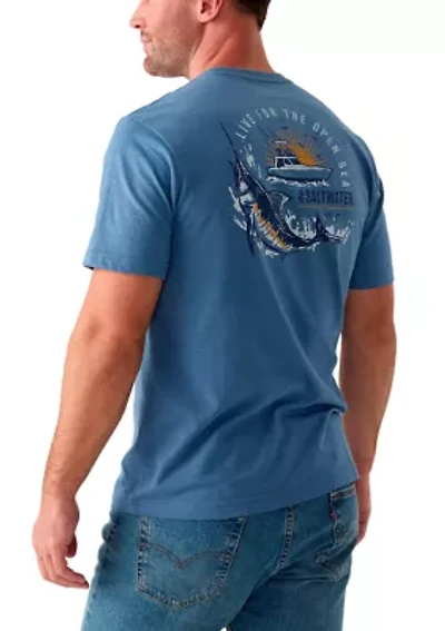 Open Sea Graphic T-Shirt