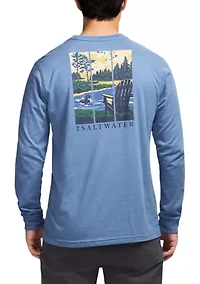 Long Sleeve Saltwater Graphic T-Shirt