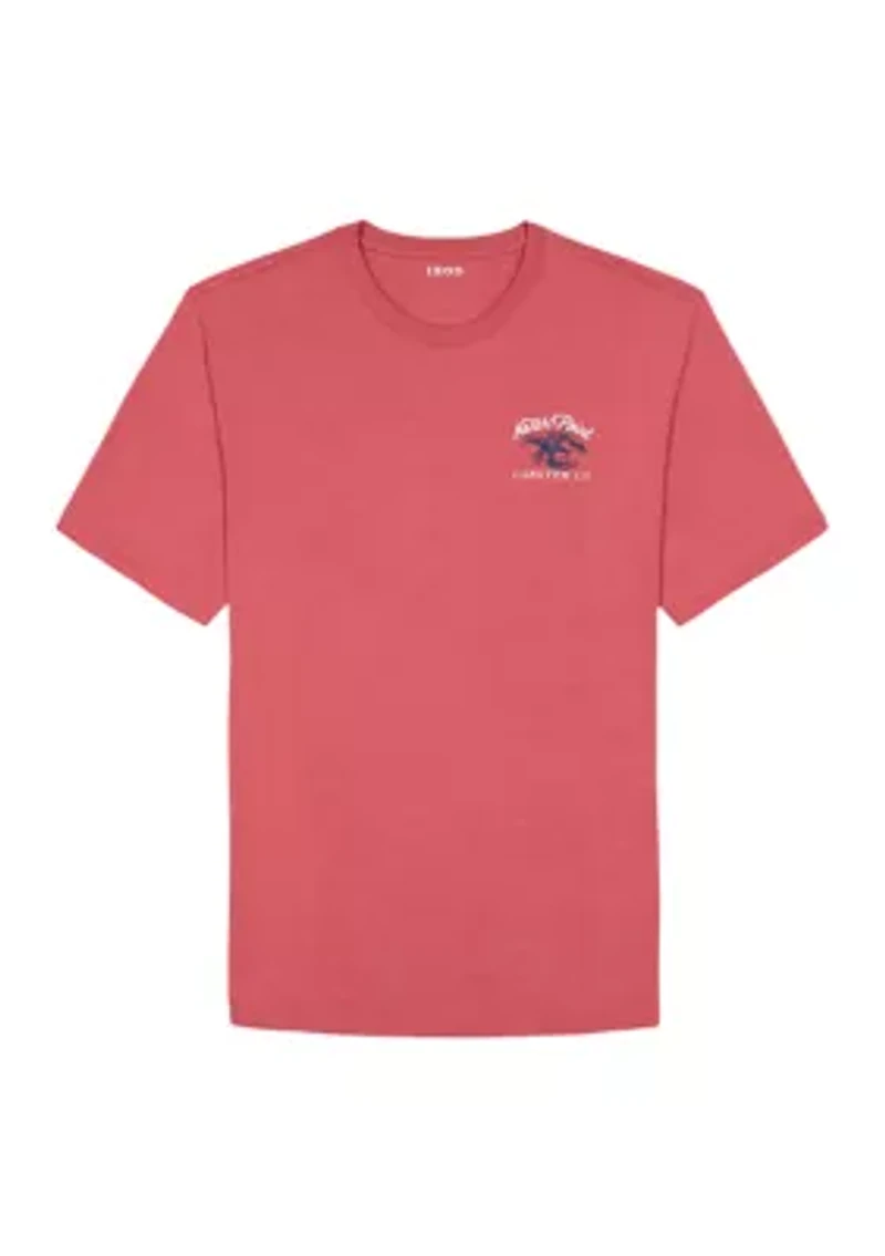 Big & Tall Point Lobster Graphic T-Shirt