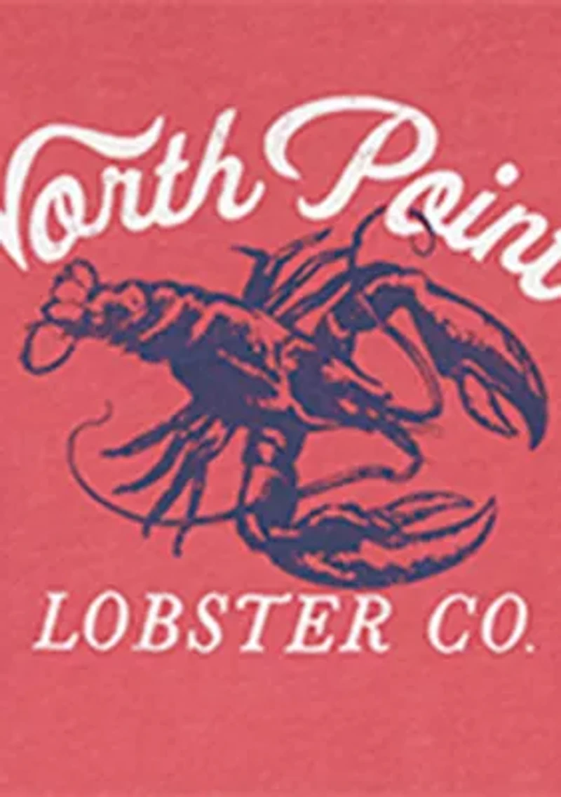Big & Tall Point Lobster Graphic T-Shirt