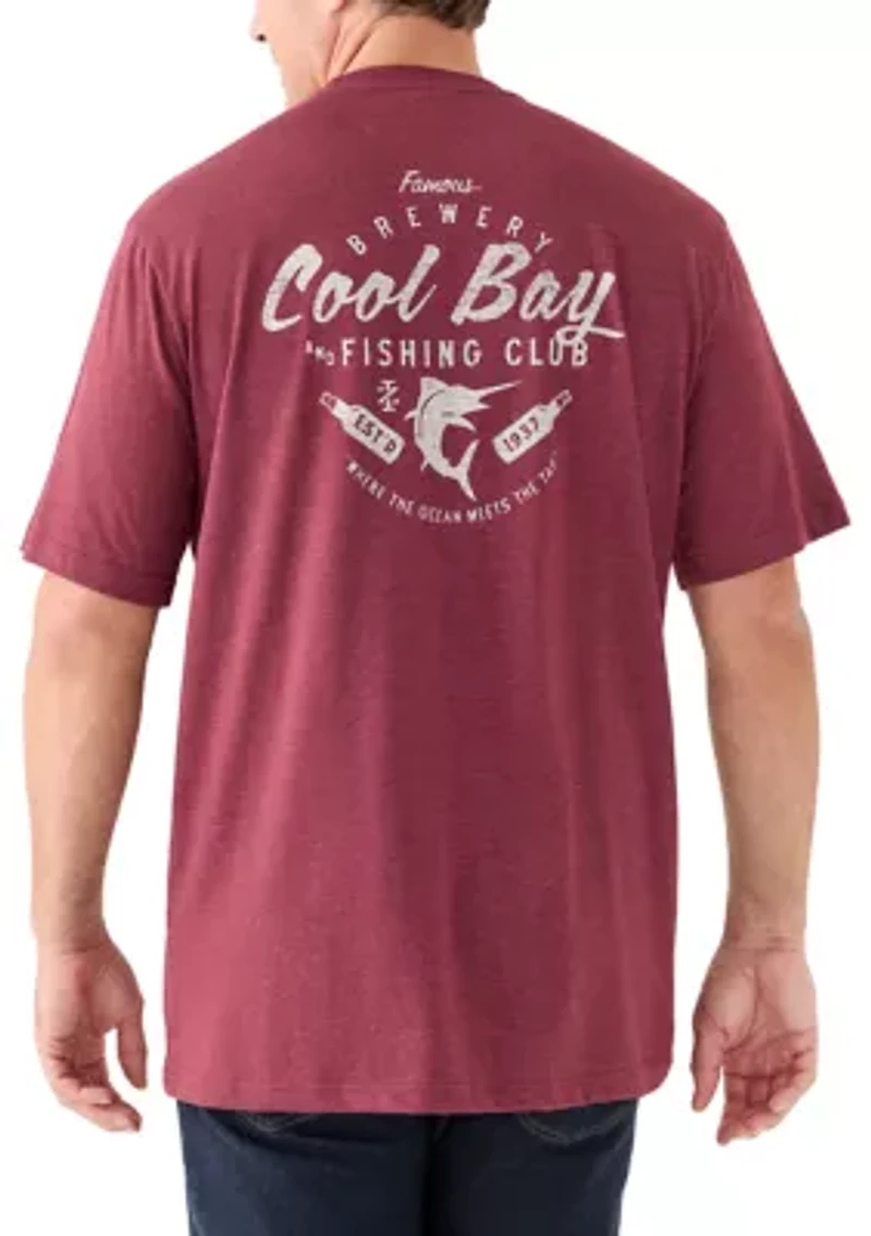 Big & Tall Short Sleeve Saltwater Graphic T-Shirt