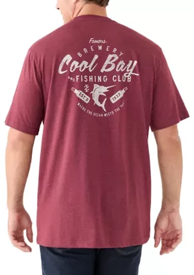 Big & Tall Short Sleeve Saltwater Graphic T-Shirt