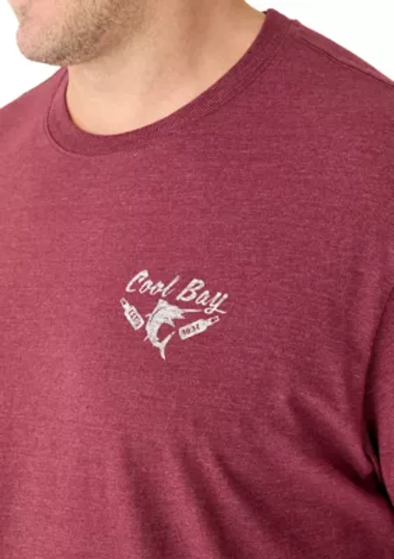 Big & Tall Short Sleeve Saltwater Graphic T-Shirt