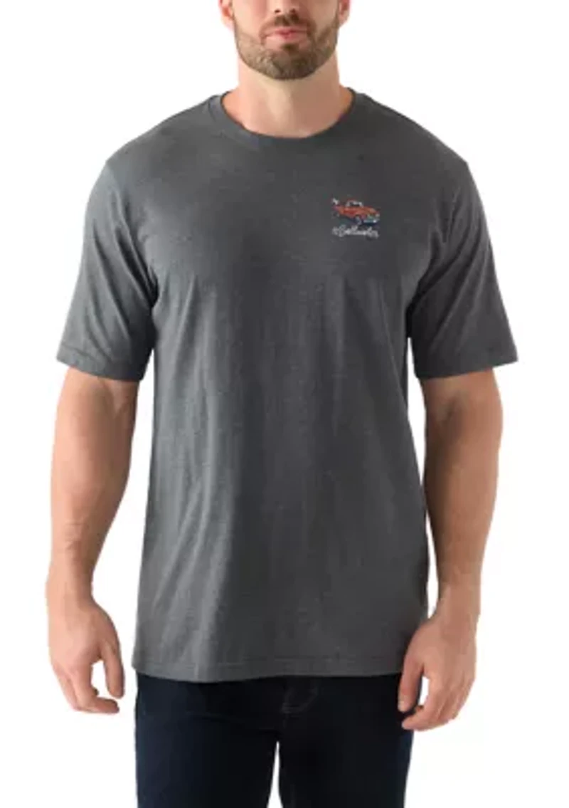 Big & Tall Short Sleeve Truck Graphic Tee