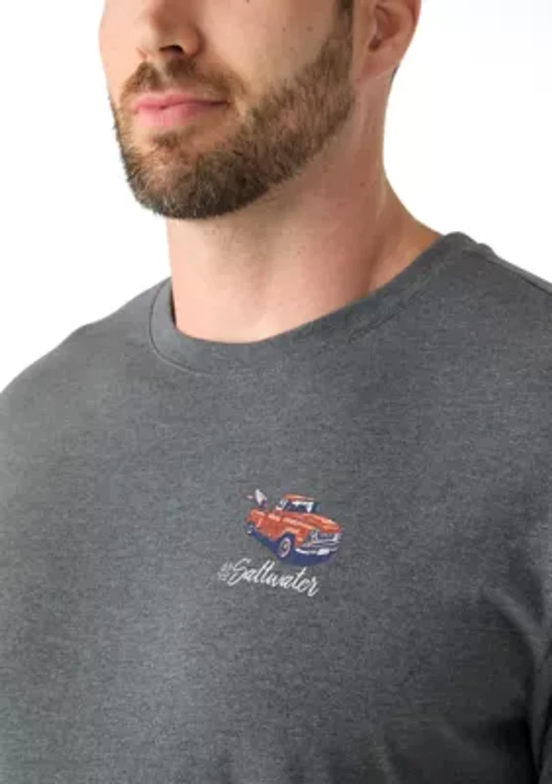 Big & Tall Short Sleeve Truck Graphic Tee