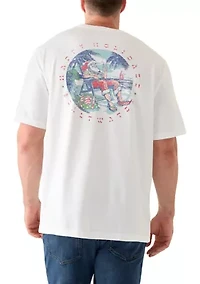 Big & Tall Santas Holiday Graphic T-Shirt