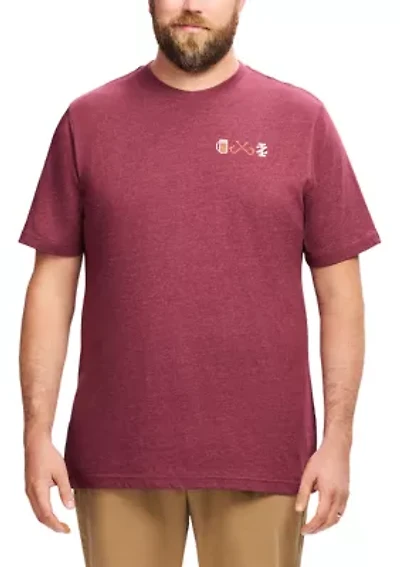 Big & Tall Short Sleeve Holiday Graphic Tee