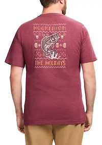 Big & Tall Short Sleeve Holiday Graphic Tee