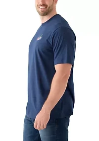 Big & Tall Feelin Festive Boat Graphic T-Shirt