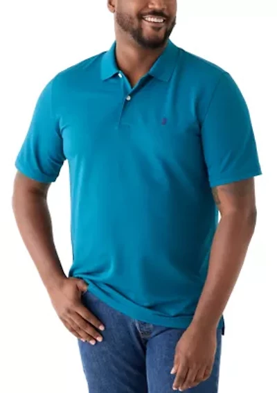 Big & Tall Advantage Short Sleeve Performance Polo Shirt