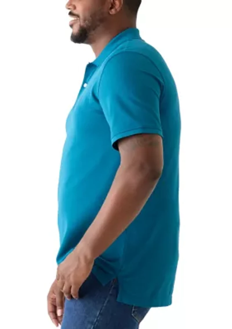 Big & Tall Advantage Short Sleeve Performance Polo Shirt