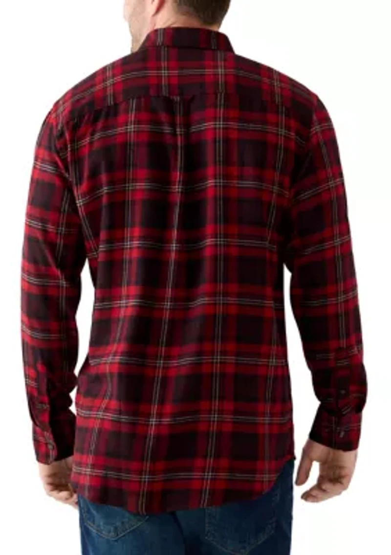 Big & Tall Stratton Flannel Button Down Shirt