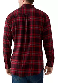 Big & Tall Stratton Flannel Button Down Shirt