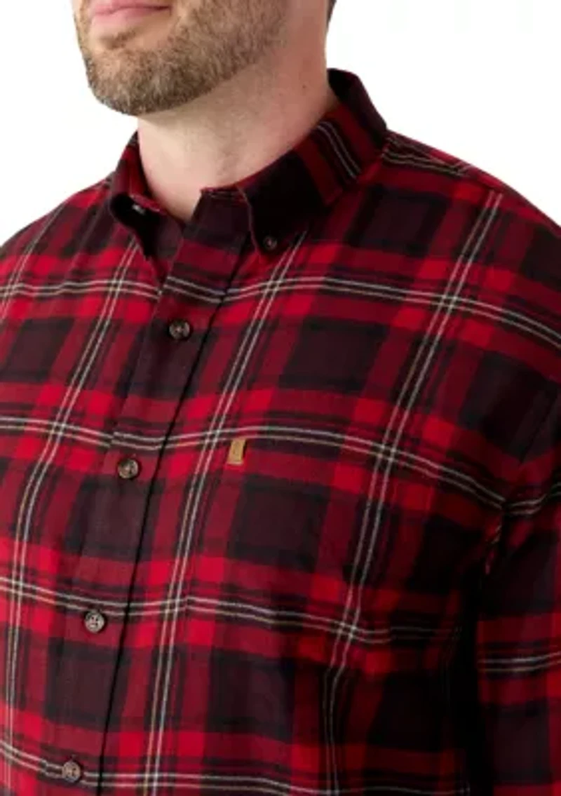 Big & Tall Stratton Flannel Button Down Shirt