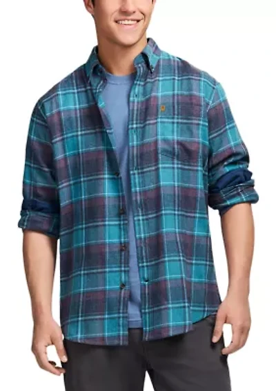 Stratton Flannel Long Sleeve Button Down