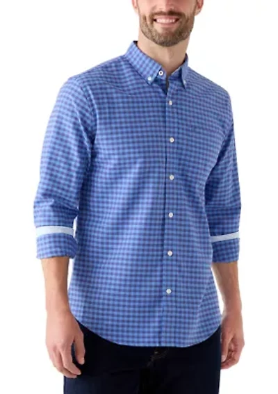 Gingham Oxford Dress Shirt