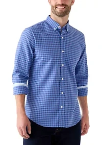 Gingham Oxford Dress Shirt