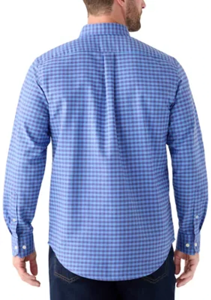 Gingham Oxford Dress Shirt