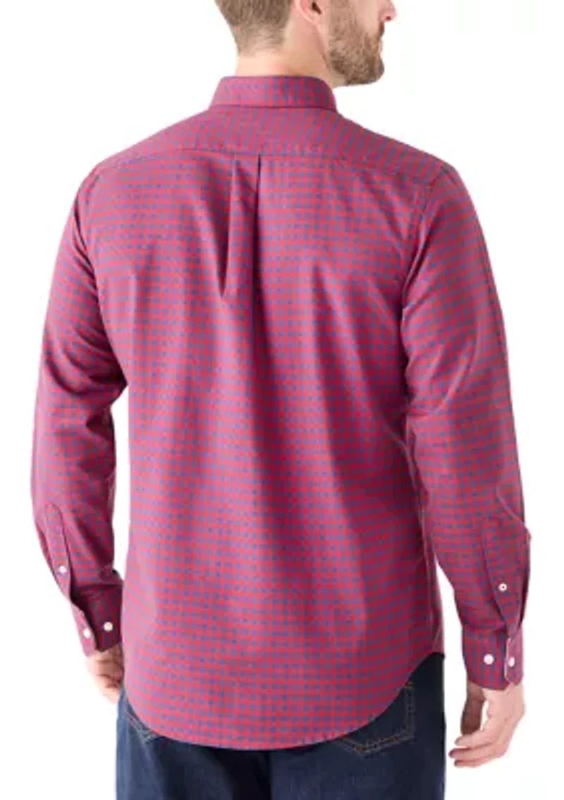 Gingham Oxford Dress Shirt