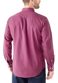 Gingham Oxford Dress Shirt