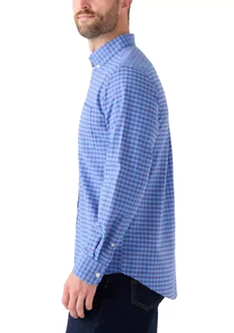 Gingham Oxford Dress Shirt