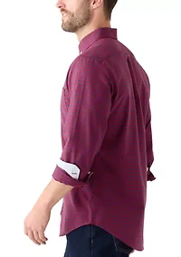 Gingham Oxford Dress Shirt